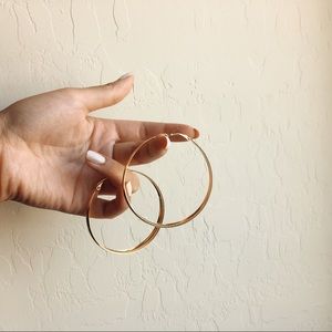 VINTAGE GOLD HOOPS